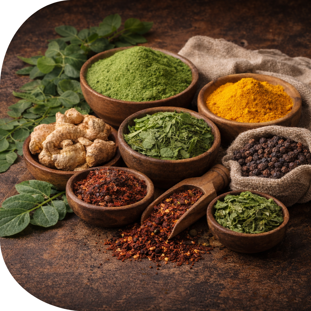 Premium Organic and Dehydrated Agro Products from India